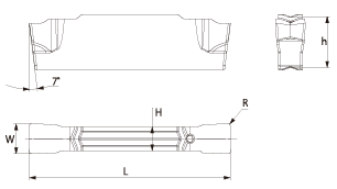 インサート寸法図