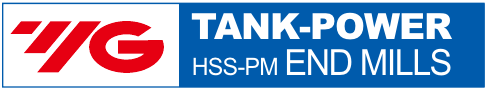 TANK-POWER ラフィングエンドミル  4~5枚刃/ショート/ファインピッチ/プレミアム粉末ハイス/TiAlNコーティング/φ25