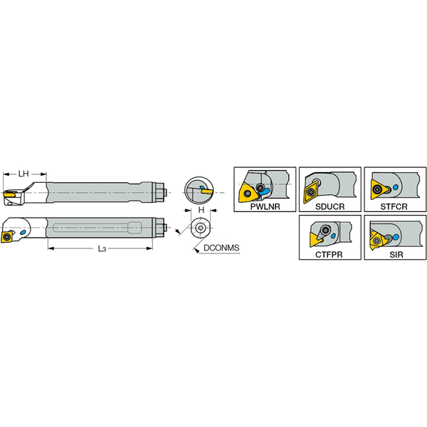 ｲｽｶﾙ ISO旋削/ﾎﾙﾀﾞｰ(X)(E16 SHANK): 旋削 さくさくEC｜切削工具の専門通販サイト｜さくさく株式会社は各種切削工具の通信販売を行うWEB専門商社です。