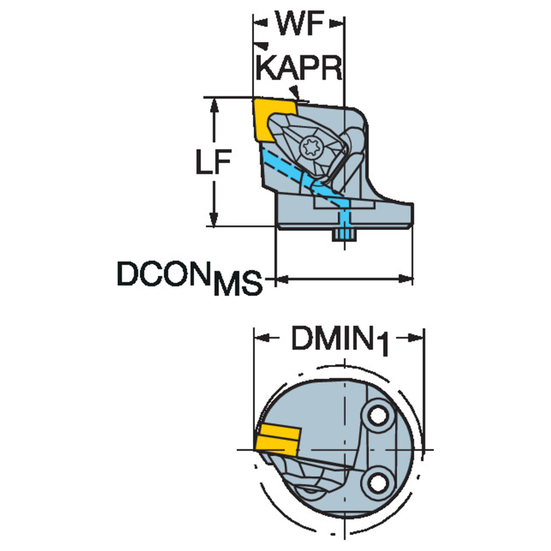 サンドビック・コロマント T-Max P　旋削加工用ヘッド