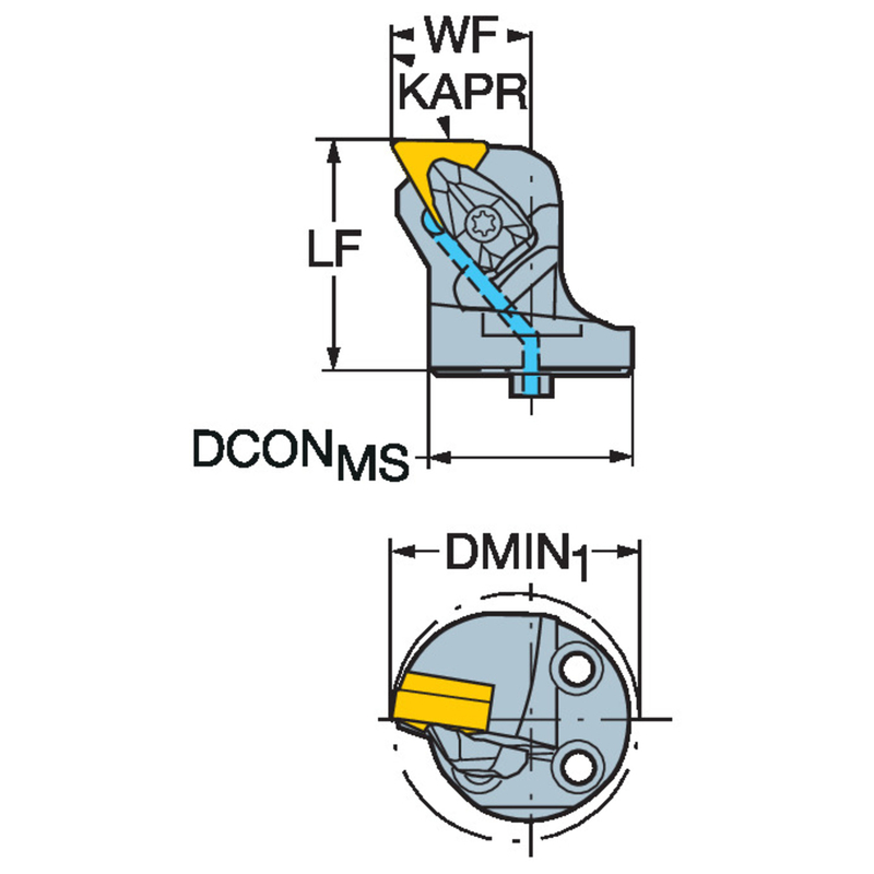 サンドビック・コロマント T-Max P　旋削加工用ヘッド