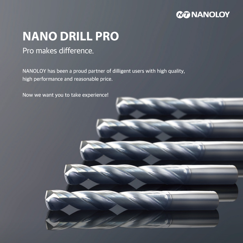 NANOLOY 超硬ドリル 5D / ナノドリルPro シリーズ / コーティング付 / φ2.7