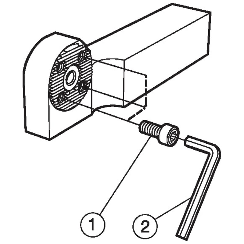 サンドビック・コロマント 角シャンク コロターンSLアダプタ