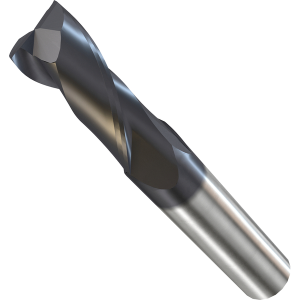超硬スクエアエンドミル 2枚刃/3D刃長/AlTiNコーティング/φ12:2SS-30D
