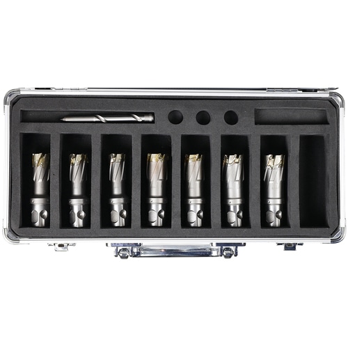 ミヤナガ　磁気ボール盤カッター　デルタゴンメタルボーラー　ＤＬＭＢ　アルミＢＯＸキット　３