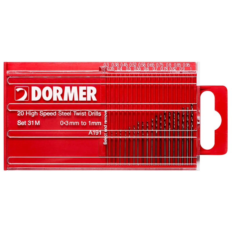 Dormer ジョバードリルセット｜A19131M｜ハイスドリル・ドリル