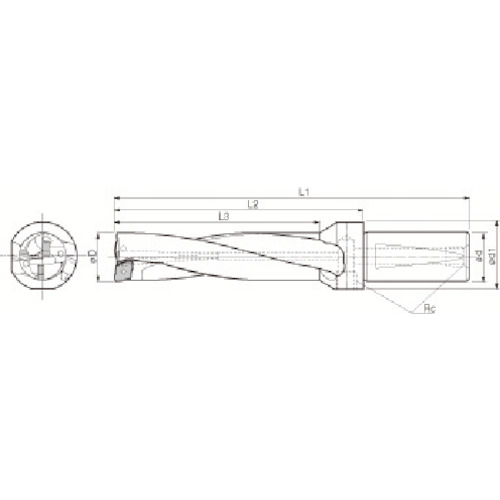 京セラ　マジックドリル　ＤＲＺ型用ホルダ　加工深さ４×ＤＣ