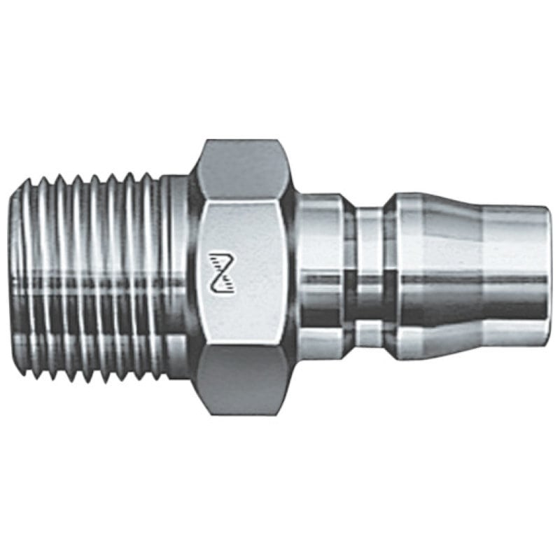 日東　ハイカプラ　鋼鉄製（めねじ取付用プラグ）　相手側Ｒｃ１　耐圧力２．０Ｍｐａ（００２９７）
