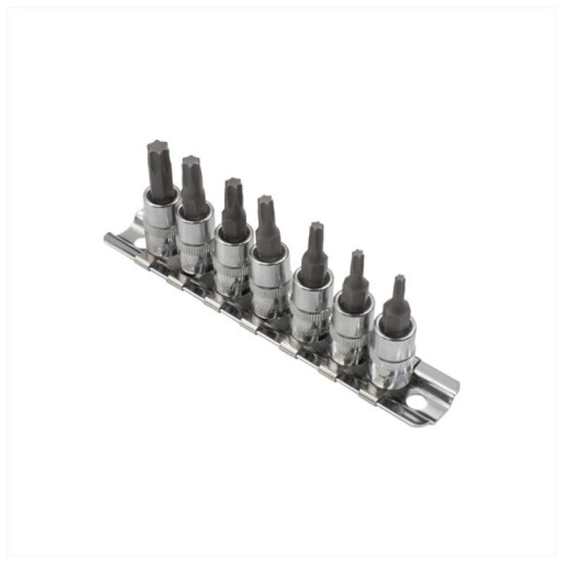 アストロプロダクツ　ＡＰ　１／４ＤＲ　ビットソケット　ヘックスローブ　セット　（７個組）
