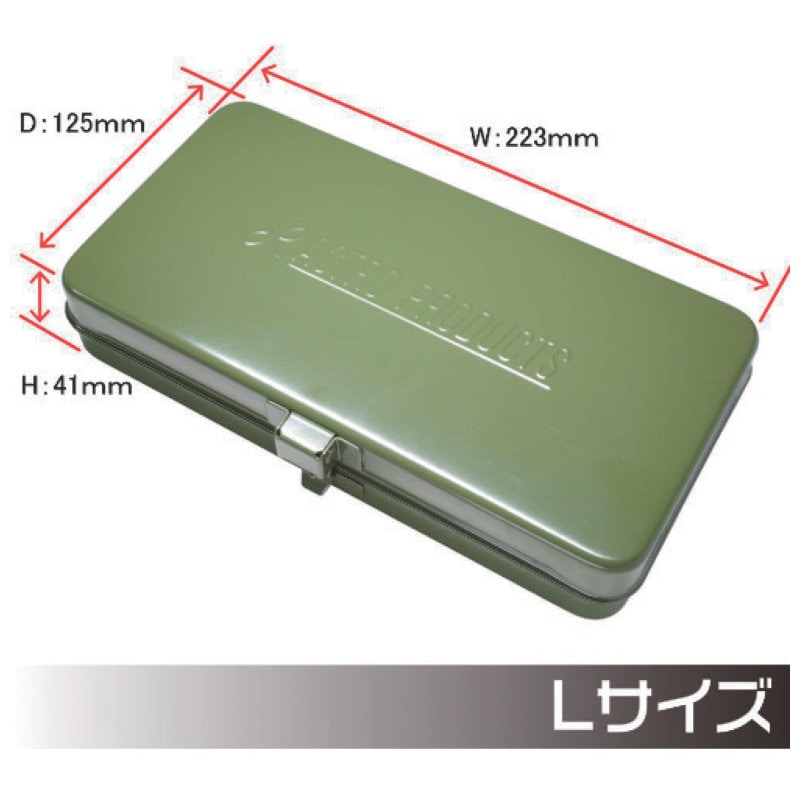 アストロプロダクツ　メタルケース　Ｌ　アーミーグリーン