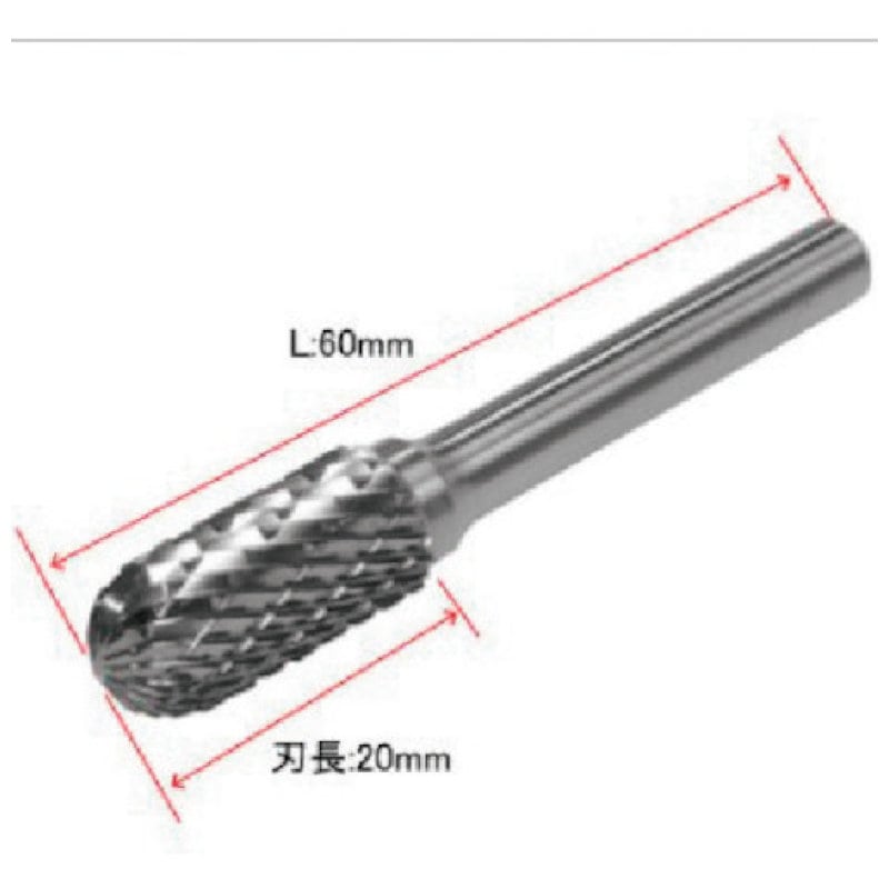 アストロプロダクツ　超硬バー　φ６ＭＭシャンク　砲弾型