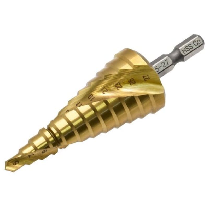 アストロプロダクツ　スパイラルステップドリル　５～２７ｍｍ　ＤＢ２６５