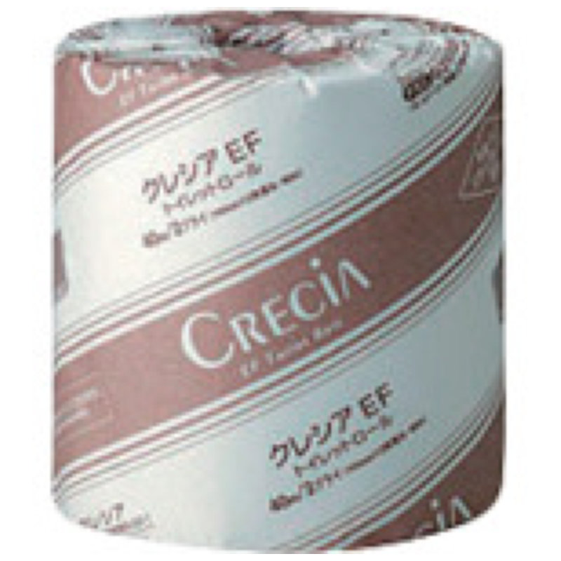 クレシア　トイレットペーパー　ＥＦトイレットロール４０ｍダブル　（８０巻入）（２０８０１／２０８０２）