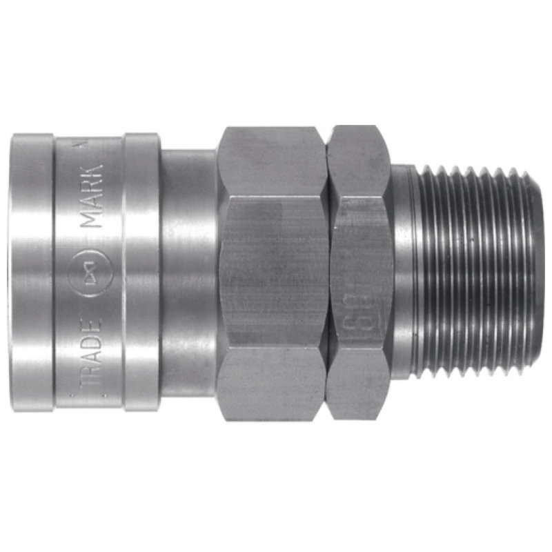 日東　ハイカプラ　ステンレス製　ニトリルゴムＮＢＲ（ＳＧ）ＳＵＳ８００ＳＭ（００２７７）