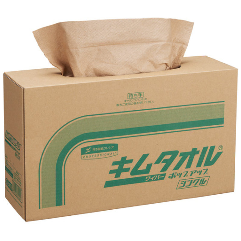 クレシア　キムタオル　ポップアップ　シングル（６１４２０／６１４２１）