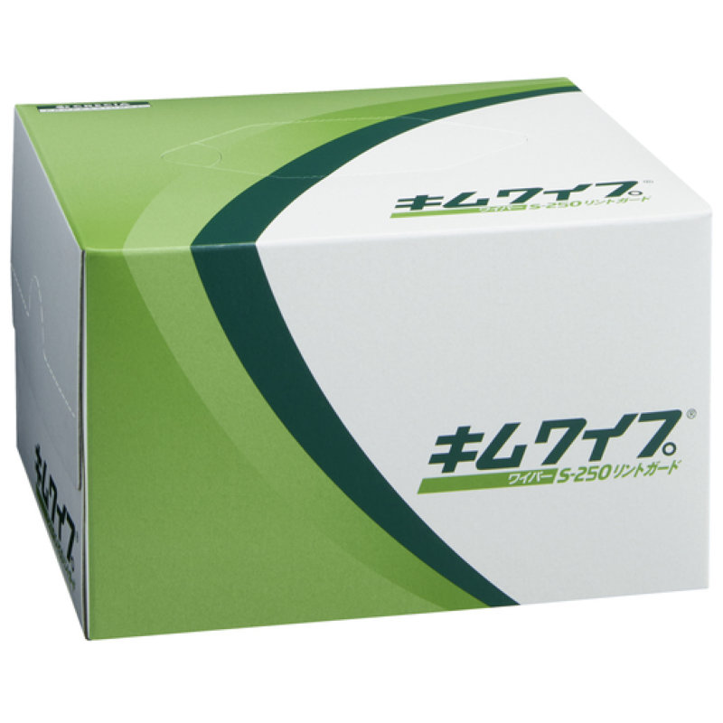 クレシア　紙・不織布ウエス　キムワイプ　Ｓ－２５０　リントガード　１１２×２１５ｍｍ