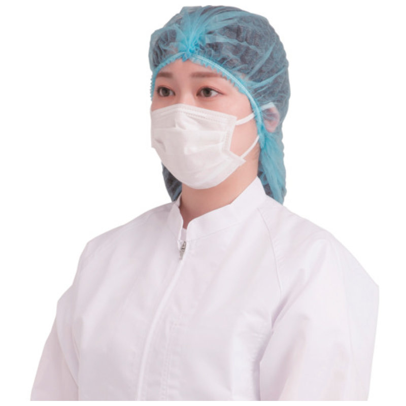 クレシア　プロテクガード　ディスポキャップ　ブルー　（１００枚入）