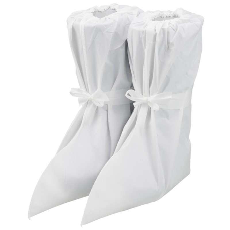 クレシア　プロテクガードハードワークブーツカバーホワイト