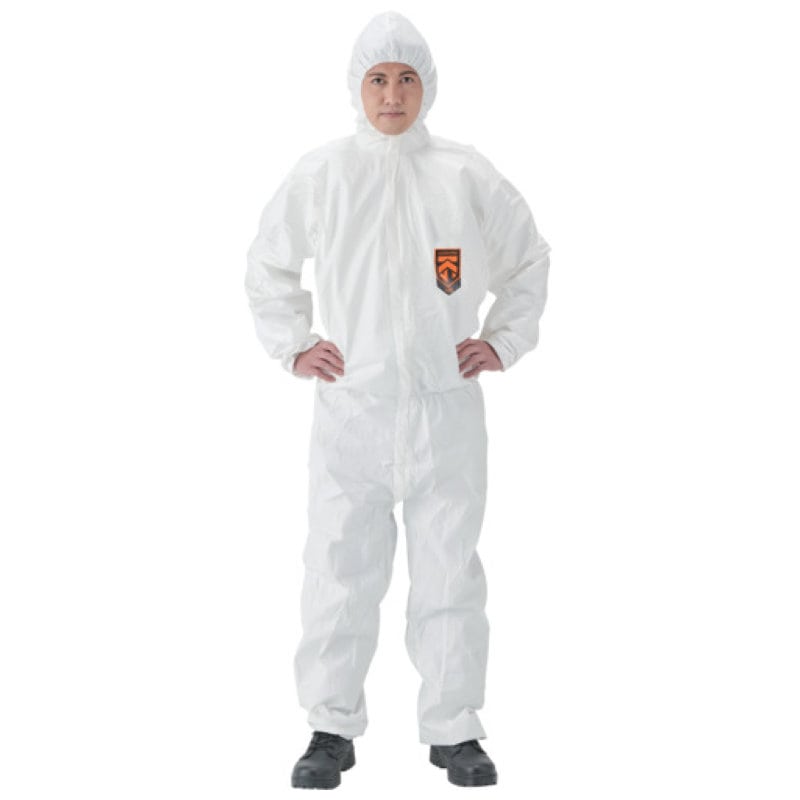 クレシア　クリーンガードＡ４０　ツナギ服ＸＸＬサイズ　６８７４４　１着