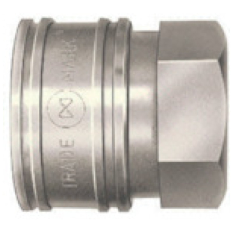 日東　ＴＳＰカプラ　鋼鉄製　ニトリルゴムＳＧ（ＮＢＲ）（おねじ取付用ソケット）　相手側Ｒ３／４（００８４５）