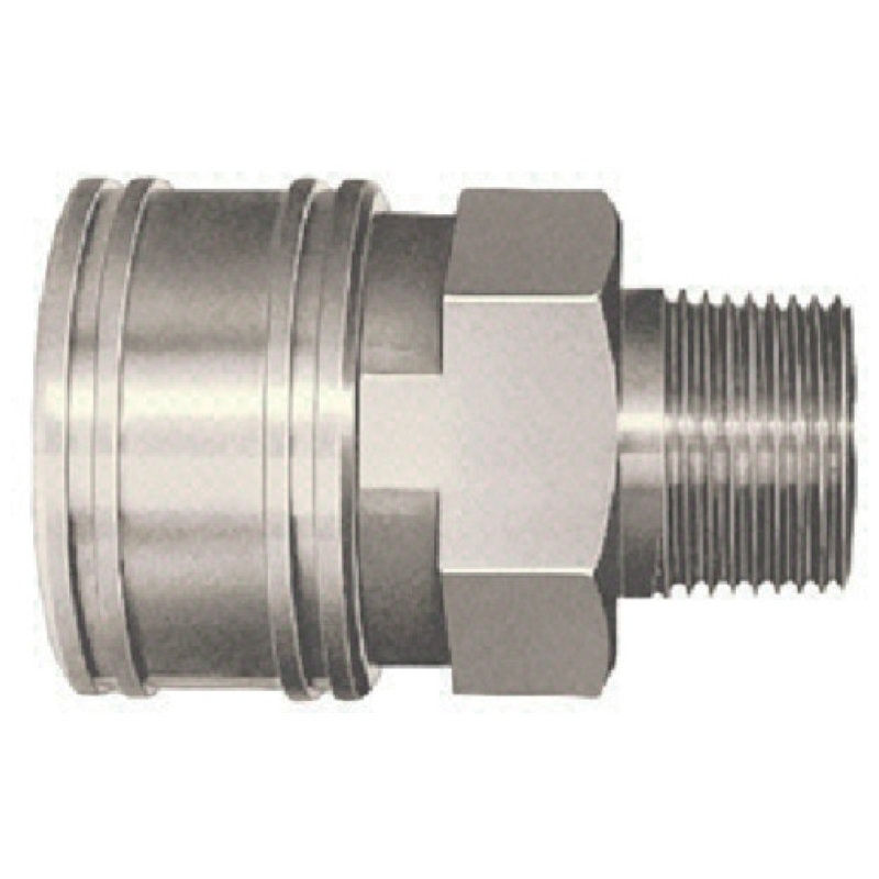 日東　ＴＳＰカプラ　鋼鉄製　ニトリルゴムＳＧ（ＮＢＲ）（めねじ取付用ソケット）　相手側Ｒｃ３／４（００８４４）