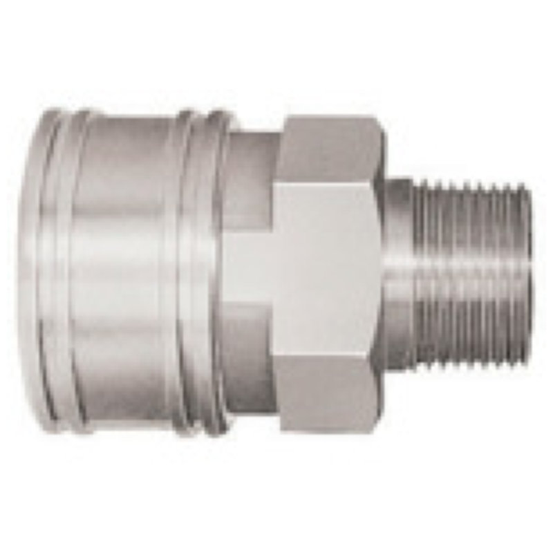 日東　ＴＳＰカプラ　ステンレス製　ニトリルゴムＳＧ（ＮＢＲ）（めねじ取付用ソケット）　相手側Ｒｃ３／４（００７２４）