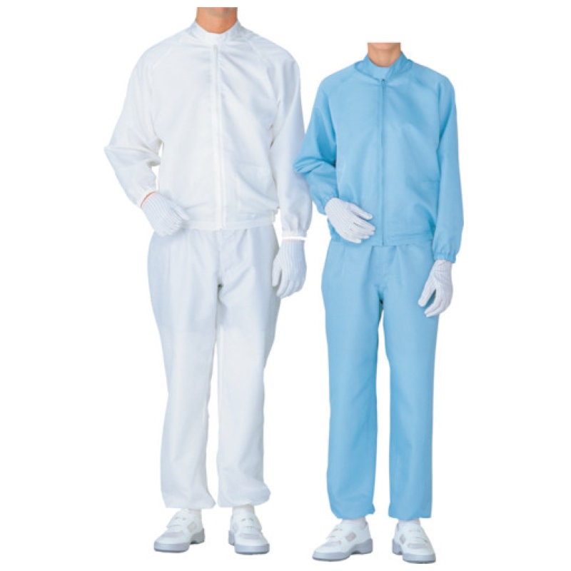 ミドリ安全　クリーンウェア　男子クリーンスラックス　ＳＭ３２０５Ｗ　下　ホワイト　Ｍ