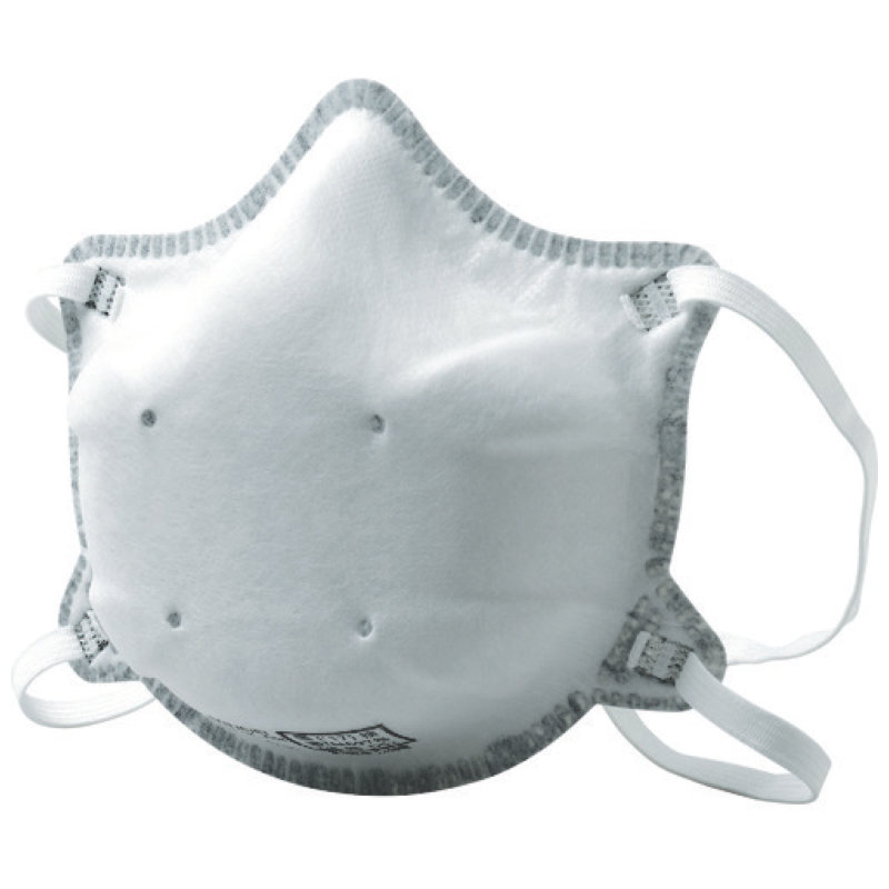 ミドリ安全　使い捨て防じんマスク　ＳＨ８０２２Ｃ　ＤＳ２／Ｎ９５　活性炭　オーバーヘッド１０枚入