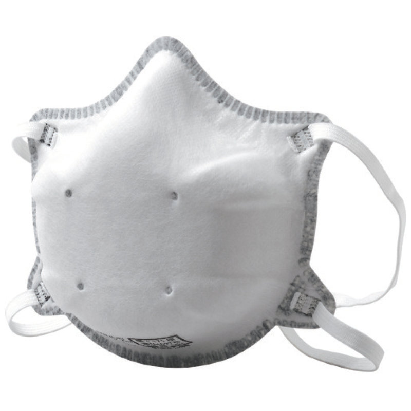 ミドリ安全　使い捨て防じんマスク　ＳＨ８０２２Ｃ　ＤＳ２／Ｎ９５　活性炭　サイドフック１０枚入