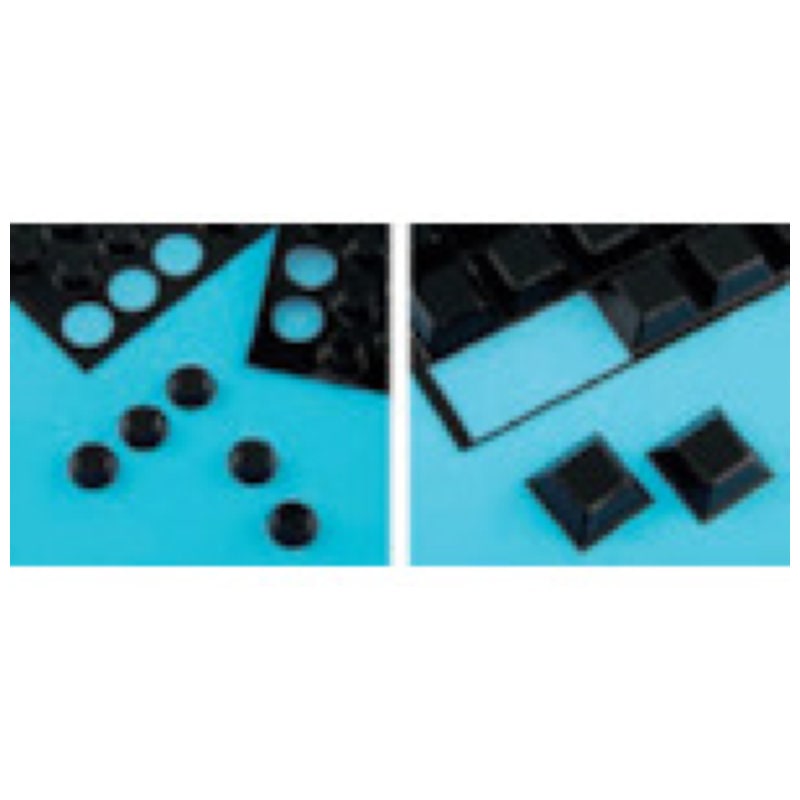 ３Ｍ　防振材　バンポン　ＳＪ－５０１７　黒　１０００個入り