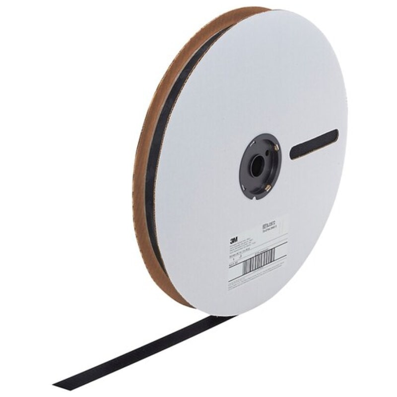 ３Ｍ　スコッチメイト　フックファスナー耐熱用　黒　２５．４ｍｍＸ４５．７ｍ