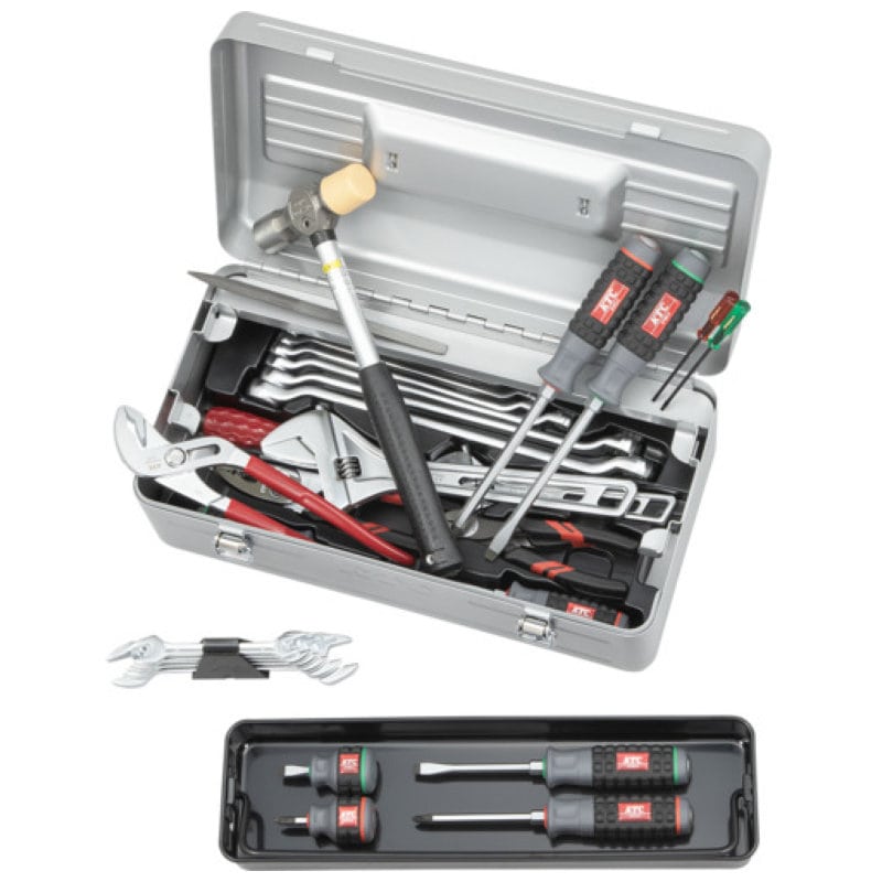 ＫＴＣ　工具セット（片開きメタルケースタイプ）［３１点］