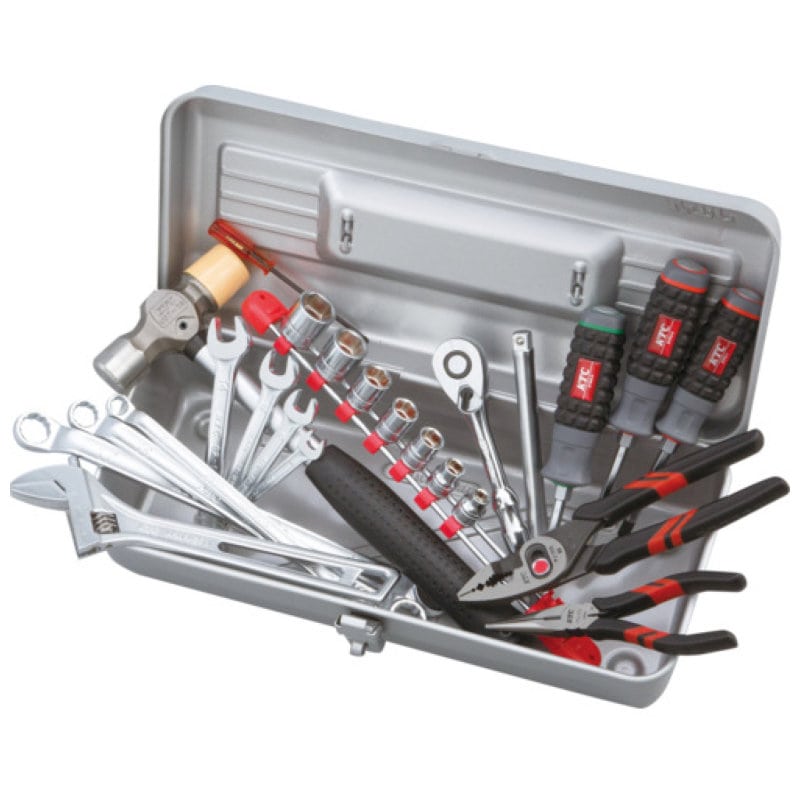 ＫＴＣ　工具セット（片開きメタルケースタイプ）［２５点］