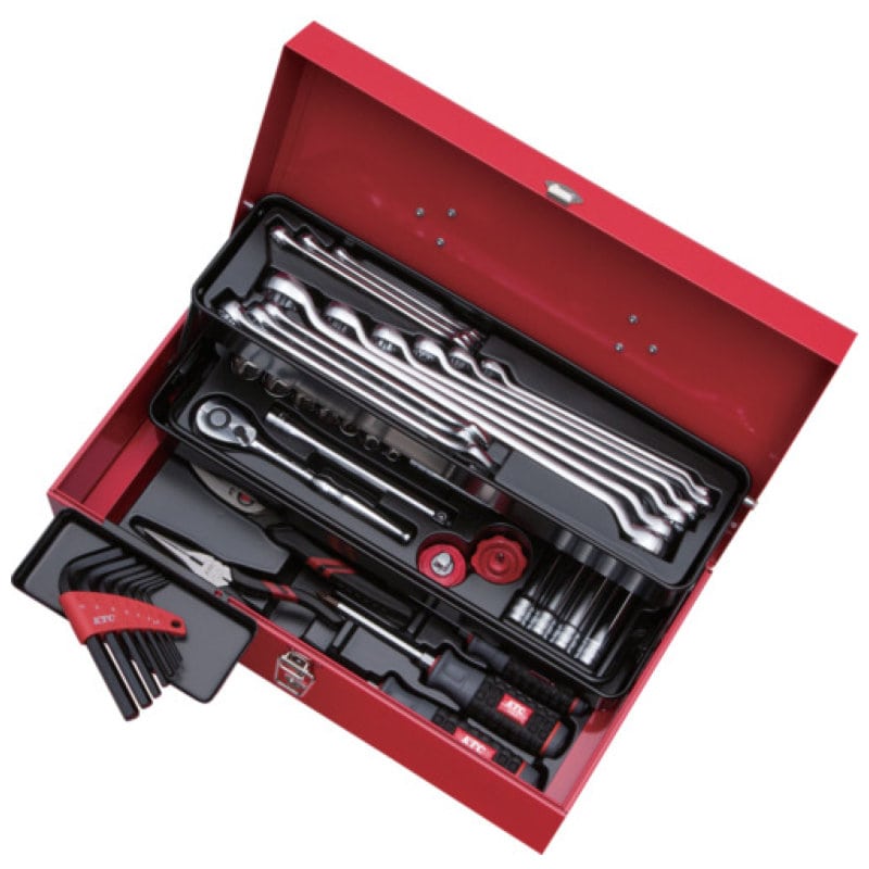 ＫＴＣ　工具セット（片開きメタルケースタイプ）［４３点］