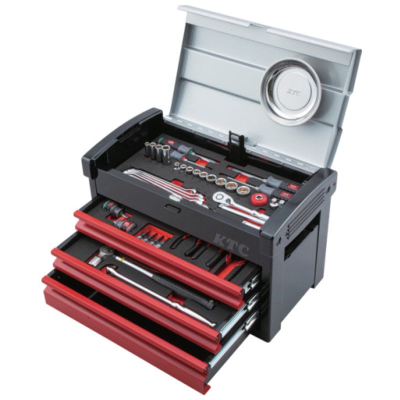 ＫＴＣ　工具セット（チェストタイプ）［６６点］