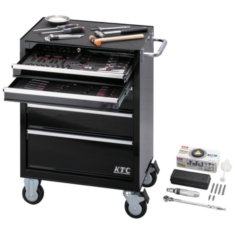 ＫＴＣ　工具セット（ローラーキャビネットタイプ）［７２点］