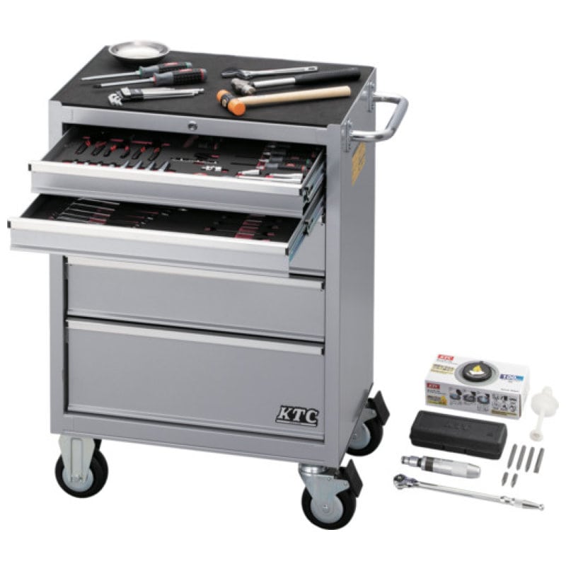 ＫＴＣ　工具セット（ローラーキャビネットタイプ）［７２点］