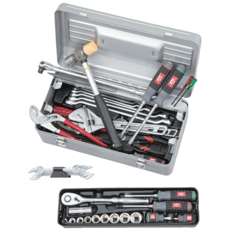 ＫＴＣ　工具セット（片開きメタルケースタイプ）［４４点］