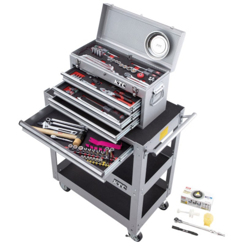 ＫＴＣ　工具セット（チェスト＋ワゴンタイプ）［９８点］