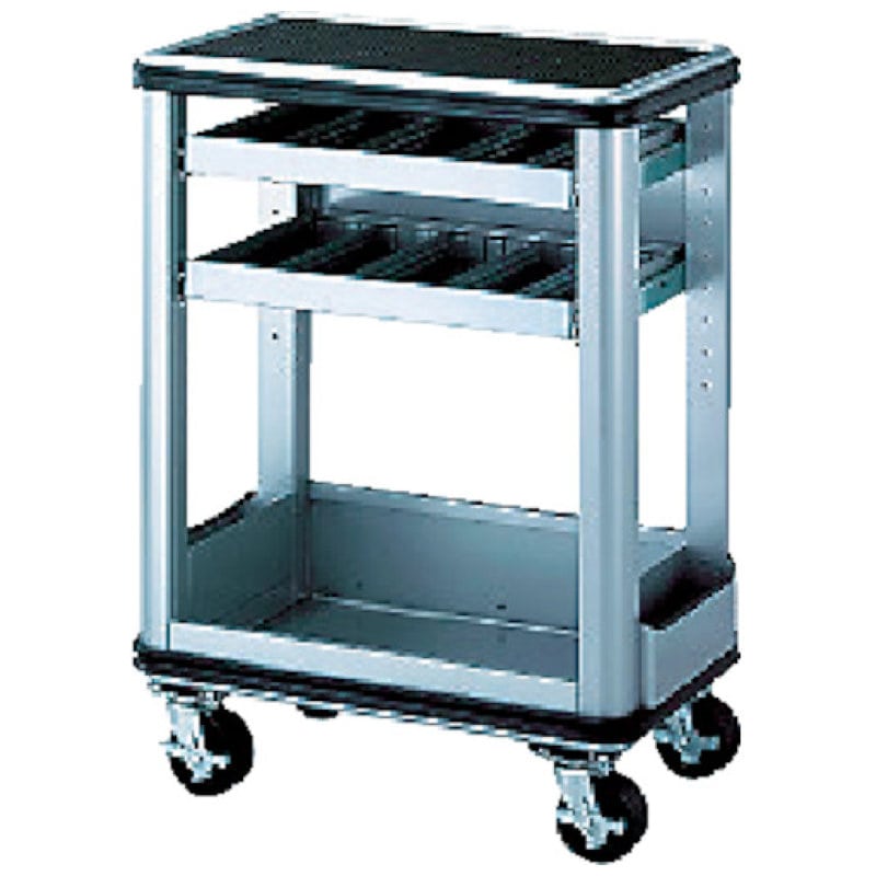 ＫＴＣ　ツールワゴン　ツールステーション　間口６７０×奥行４２０×高さ９００ｍｍ　可動