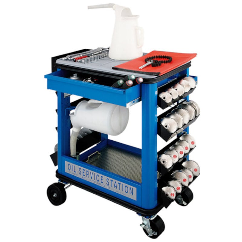 ＫＴＣ　車輌整備用品　オイルサービスステーション　システムＦ　フルセット　７２点セット