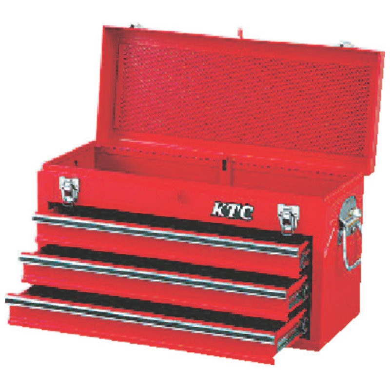 ＫＴＣ　チェスト（３段３引出し）ソリッドレッド