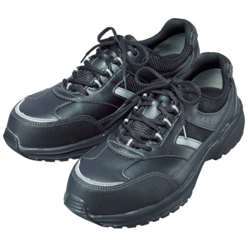 ミドリ安全　踏抜き防止板・樹脂先芯入りスニーカー　ＳＬ－６０３Ｐ－５　ブラック　２４