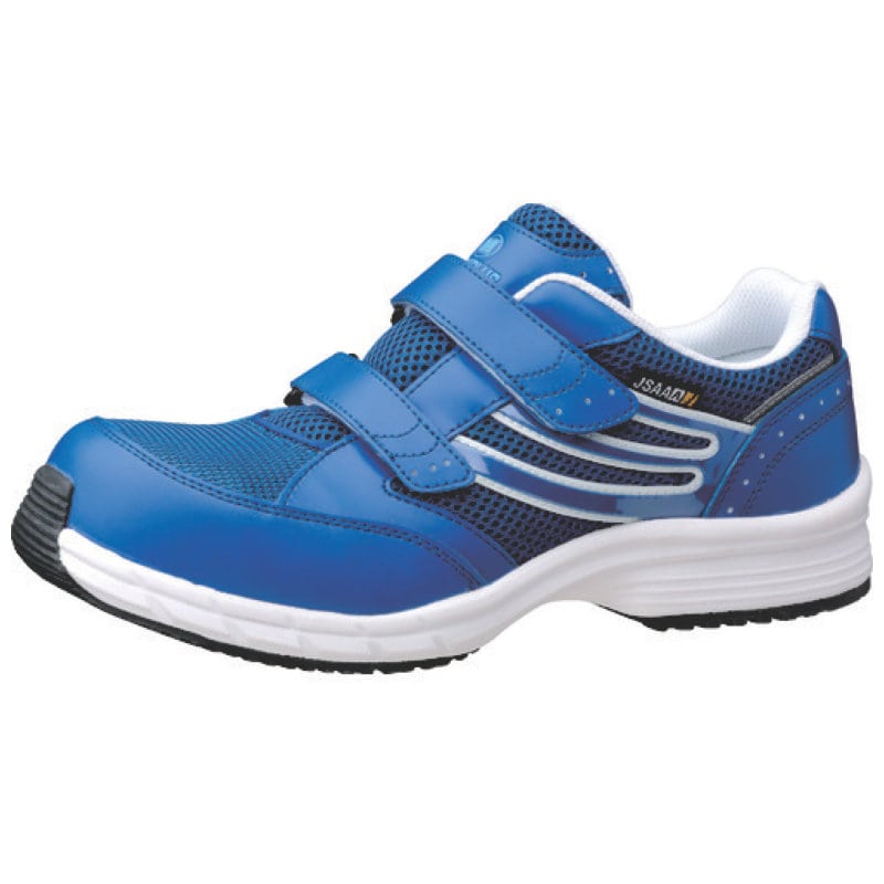 ミドリ安全　耐滑・先芯入りスニーカー　ＳＬＳ－７０５静電ブルー　２４．５ｃｍ　※順次、品番：「ＳＬＳ⇒ＬＳＳ」に変更予定