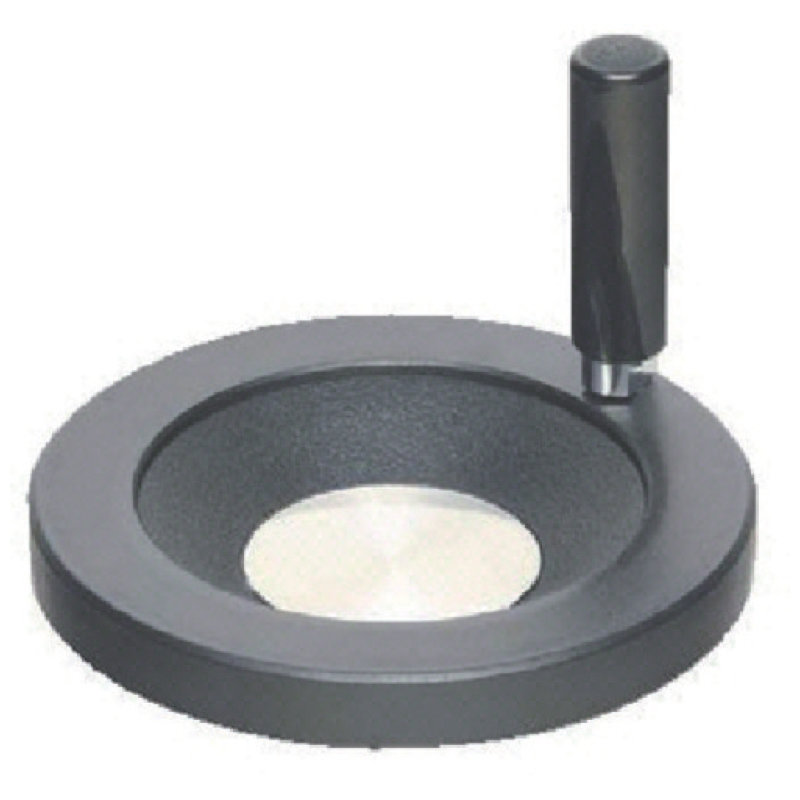 イマオ　ハンドル　角リム型エンプラハンドル車（加工付）　ハンドル径１２５ｍｍ