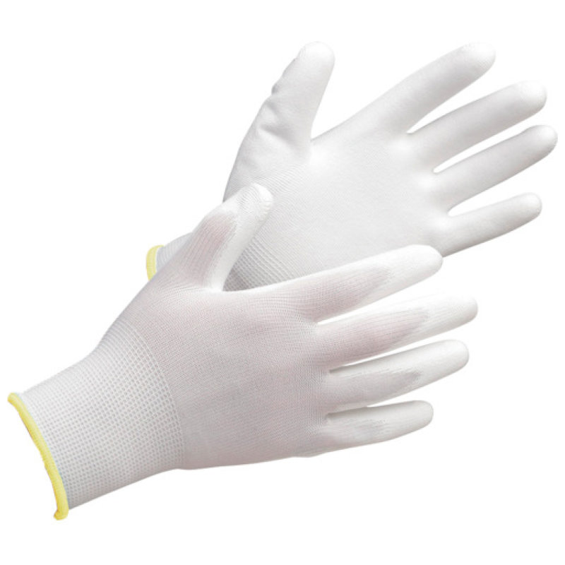 ミドリ安全　ポリエステル手袋（手のひらコート）ＳＰＵ－１３０Ｎ　１０双入　ＬＬ
