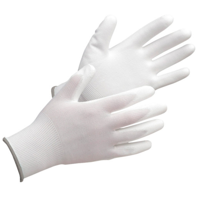 ミドリ安全　ポリエステル手袋（手のひらコート）ＳＰＵ－１３０Ｎ　１０双入　Ｌ