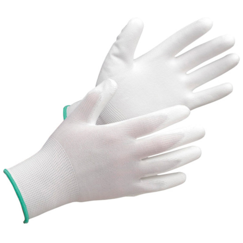 ミドリ安全　ポリエステル手袋（手のひらコート）ＳＰＵ－１３０Ｎ　１０双入　Ｍ
