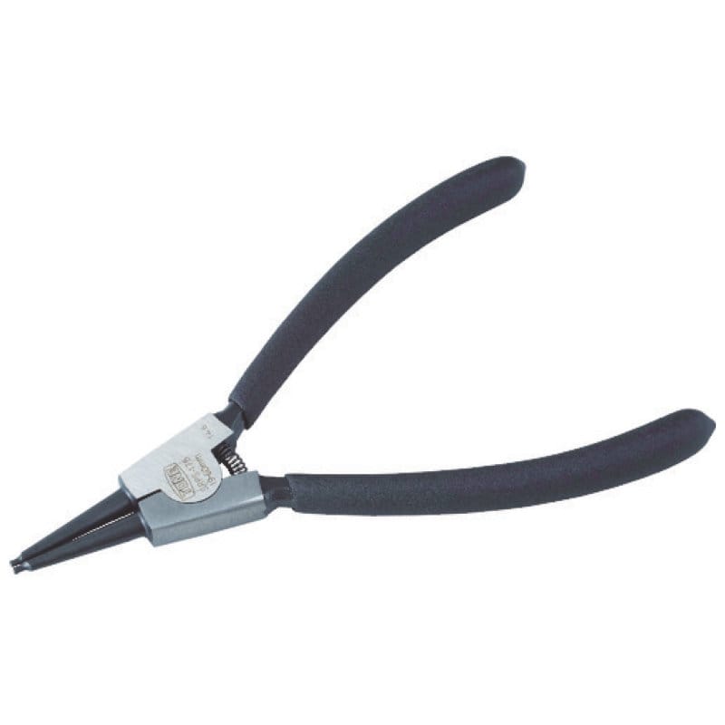 ＴＯＮＥ　スナップリングプライヤ（ストレートタイプ　軸用）　全長１８０ｍｍ　リング使用範囲１９～６０ｍｍ