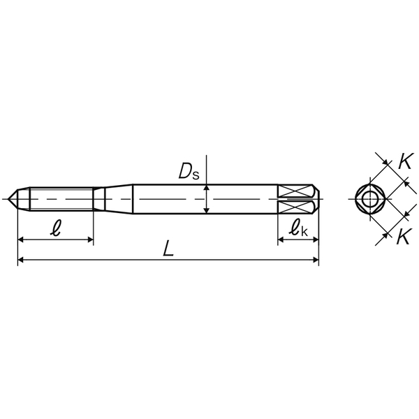 ﾔﾏﾜ 鋳鉄用超硬ﾊﾝﾄﾞﾀｯﾌﾟ(1L)(N-CT FC M2X0.4 1.5P P3): ねじ切りさくさくEC｜切削工具の専門通販サイト